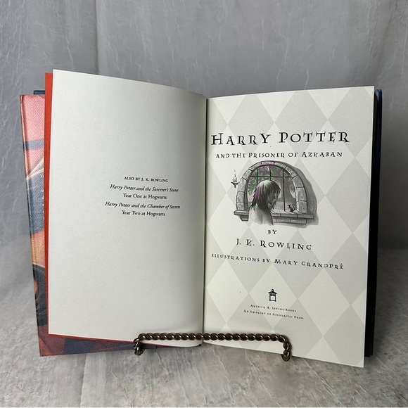 3/$20 💥 Harry Potter & The Prisoner of Azkban Hardcover Book J.K. Rowling - Picture 9 of 15